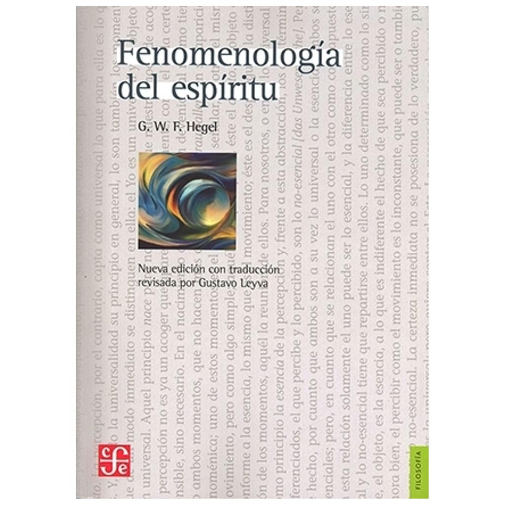 Fenomenología Del Espíritu
