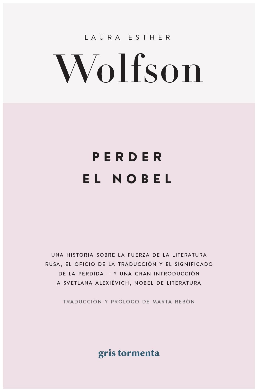 Perder El Nobel