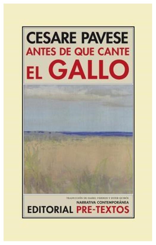 Antes De Que Cante El Gallo