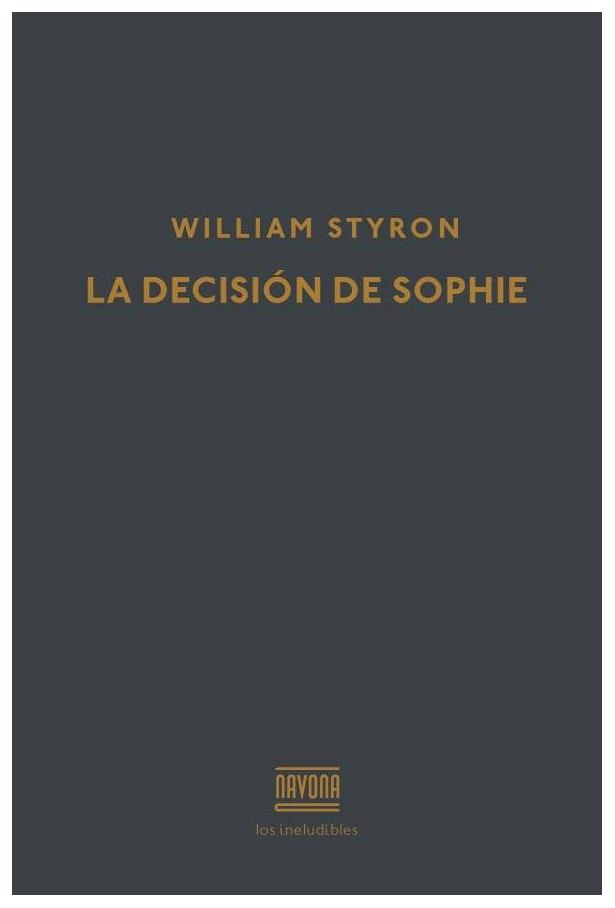 La Decisión De Sophie