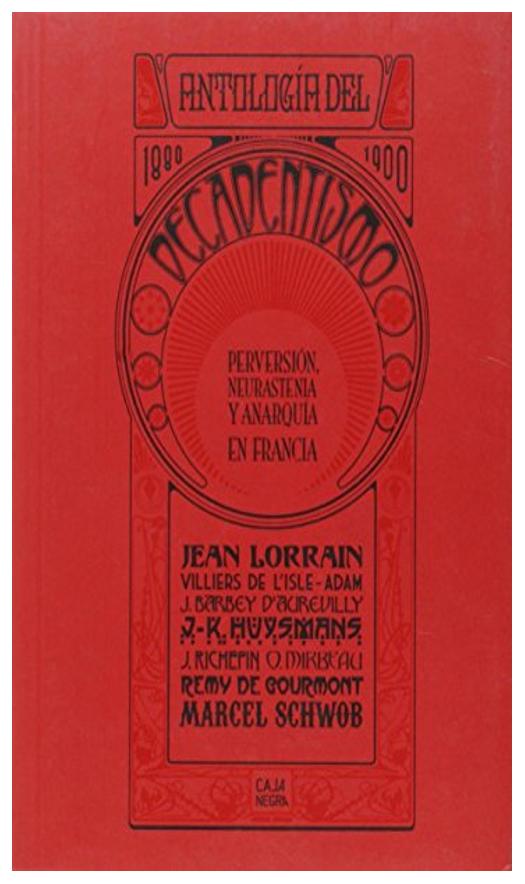 Antologia Del Decadentismo