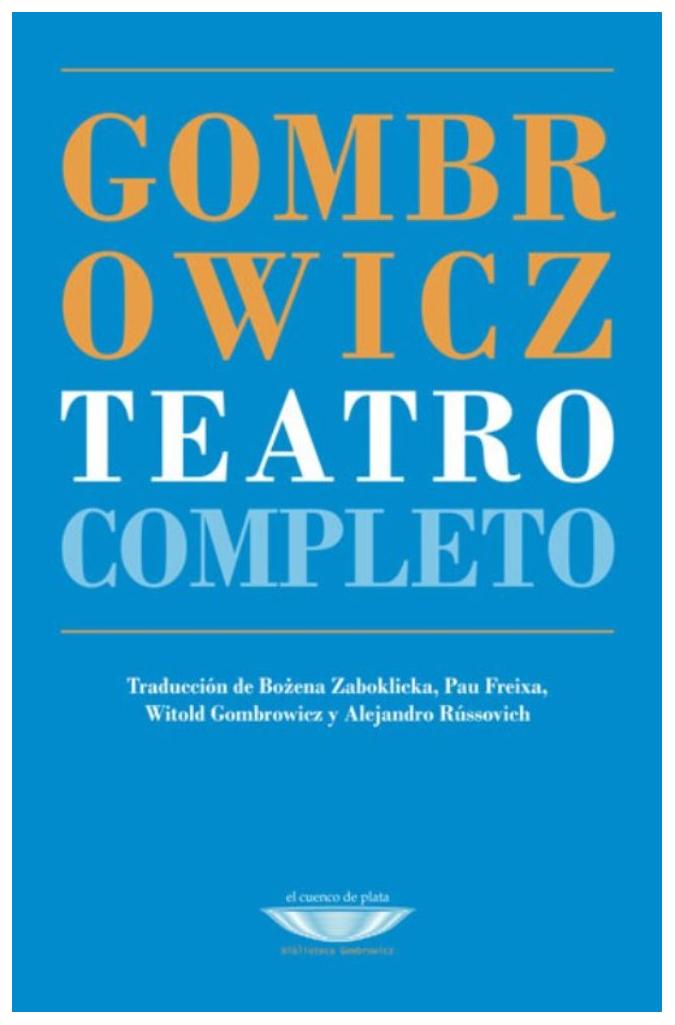 9789874489081 - Teatro Completo 