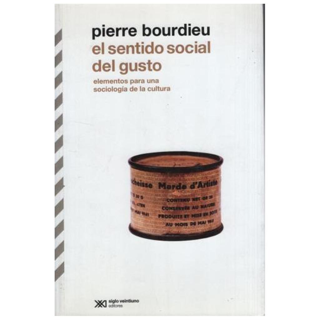 Sentido Social Del Gusto: Elementos...